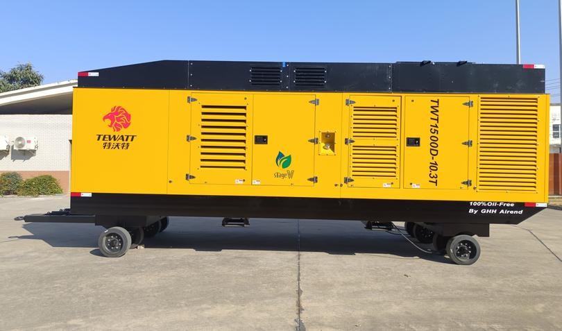 Diesel Oil-Free Air Compressor factory